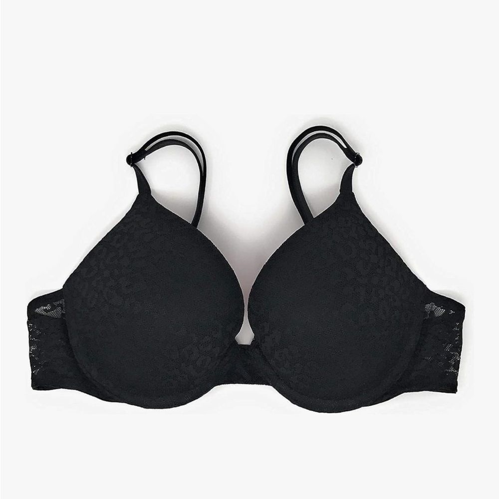 VS Pink Push-up Bra Black Pink 34 B
